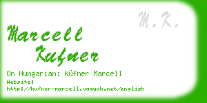 marcell kufner business card